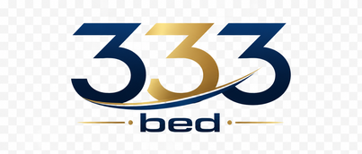 333 bed লোগো